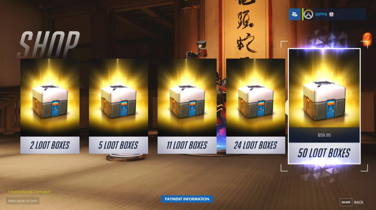 Overwatch Loot Boxes