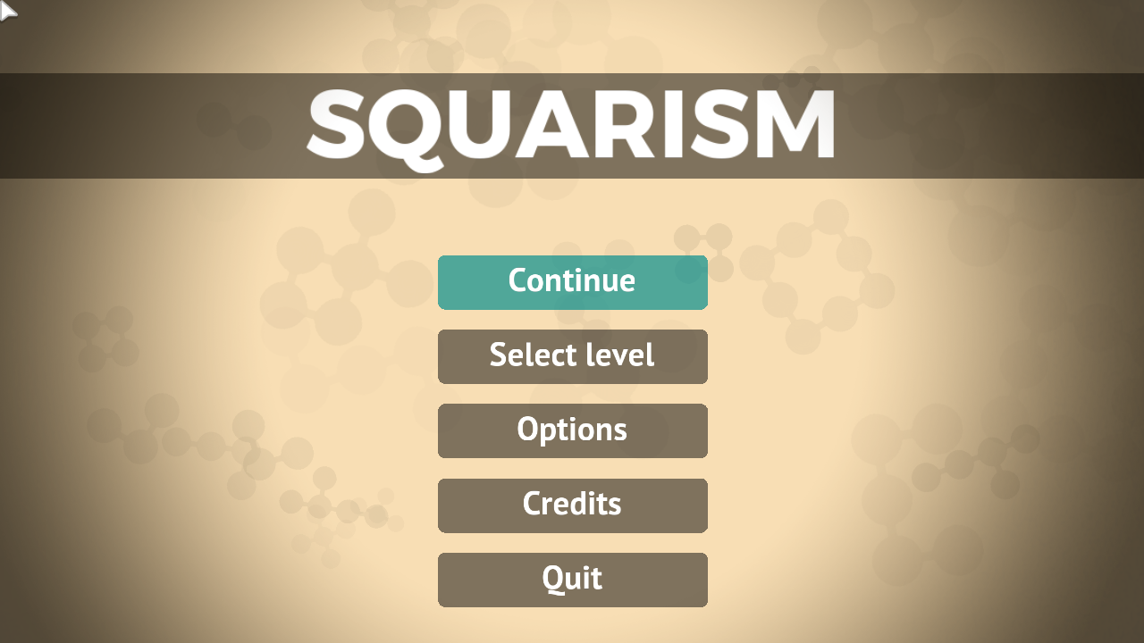 Squarism Title Screen