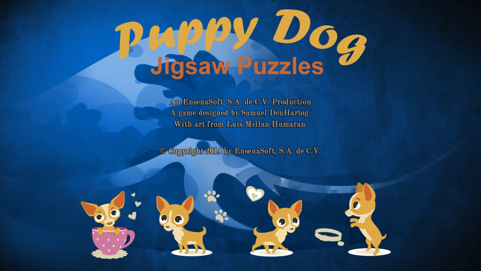 Puppy Dog Jigsaw Puzzles