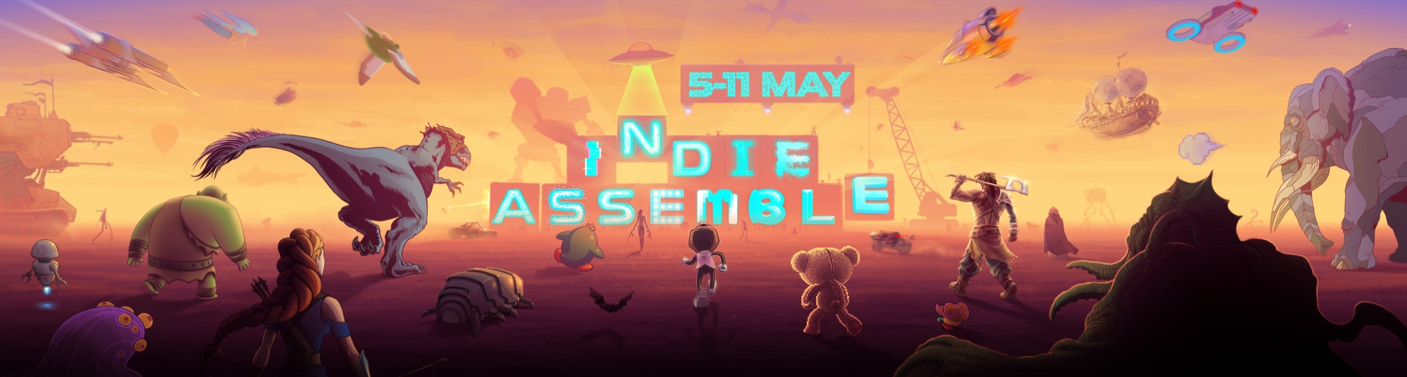 Indie Assemble Sale Header