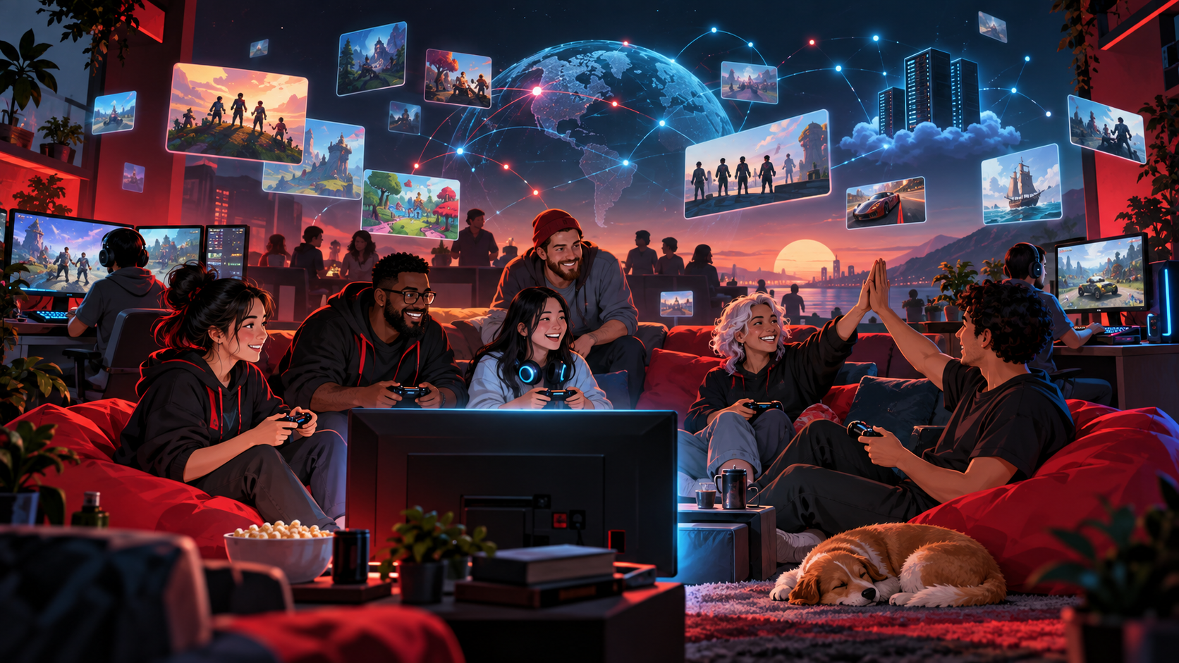 SomeAwesome community members gathering around games and a connected Steam ecosystem