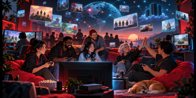 SomeAwesome community members gathering around games and a connected Steam ecosystem