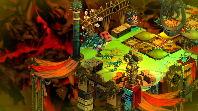 Rich backgrounds almost obscure The Kid Bastion background image