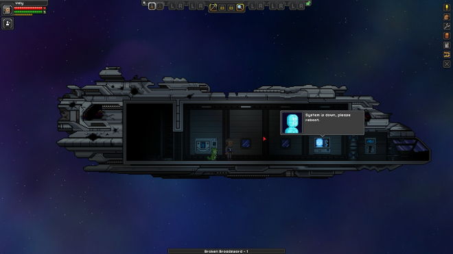 Beginning Apex Ship Starbound