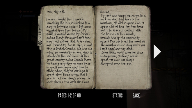 Randall's Diary