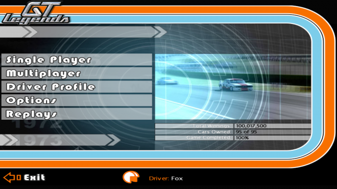 Main Menu