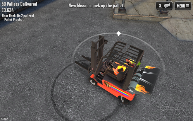 Fully upgraded forklift