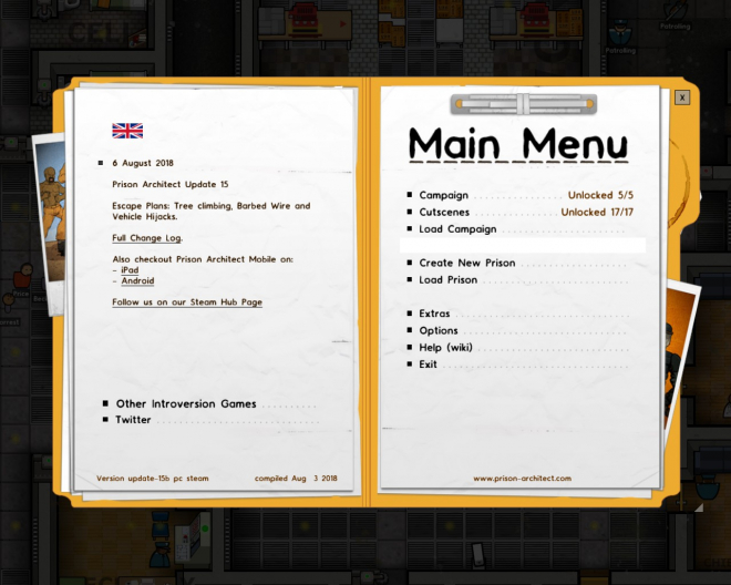 The Menu The menu.