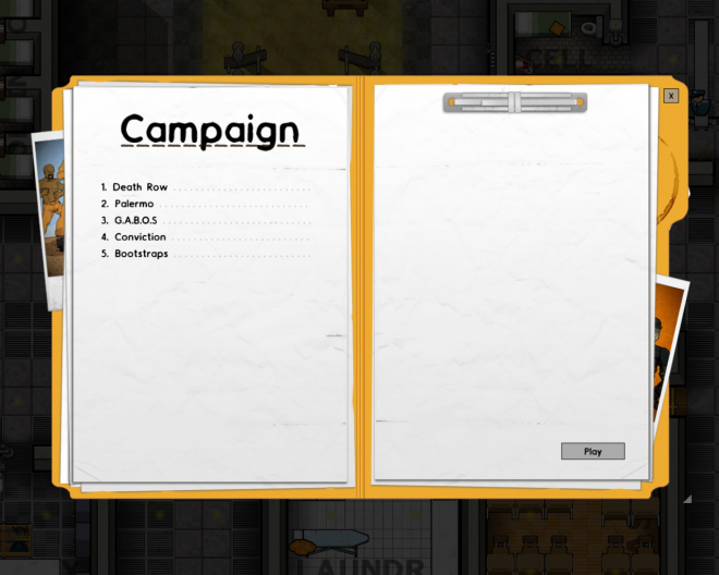 Campaign Menu