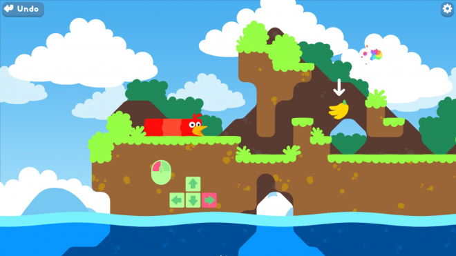 Tutorial Level Snakebird