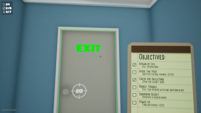 An image of an Exit door