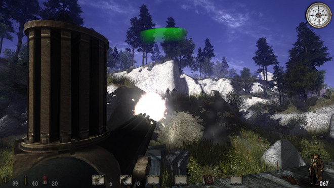 Gatling gun