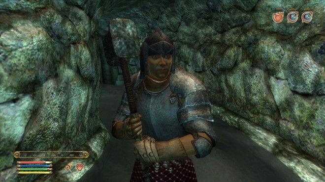 Character with a weapon