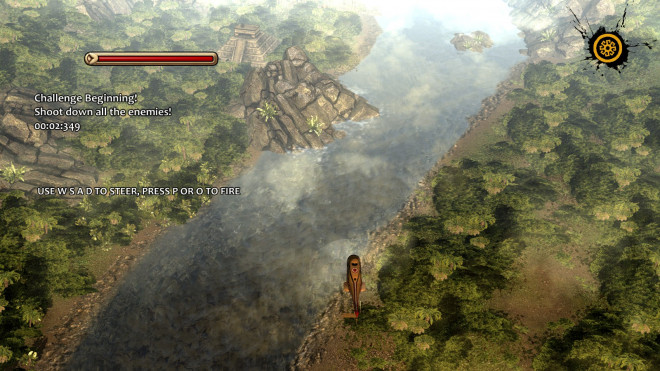 Top down shoot'em'up section